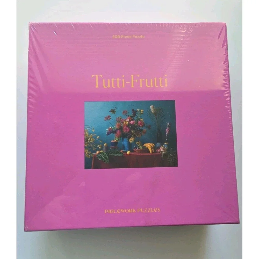 Tutti Frutti Piecework Puzzle 500 Pieces Doan Ly Anthropologie Flowers
